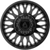 22" Arena A121 Dually Monarch 22x8.25 10x225 100mm Front Gloss Black Offroad Rim Truck Wheel