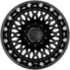 22" Arena A129 Dually Valkyrie 22x8.25 8x200 -220mm Rear Truck Gloss Black Wheel Offroad Rim