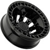 22" Arena A127 Dually Innovator 22x8.25 10x225 -202mm Rear Truck Gloss Black Rim Offroad Wheel