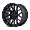Set 4 20" Moto Metal MO816 Overlook 20x10 6x135 6x5.5 -18mm Blackout Lifted Rims Offroad Truck SUV Wheels