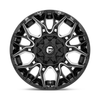 Set 4 Fuel D769 Twitch 22x10 5x4.5 5x5 Glossy Black Milled Wheels 22" -18mm