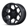 Set 4 20" Moto Metal MO815 Dux 20x10 5x4.5 5x5 -18mm Blackout Wheels Lifted Rims Offroad Truck SUV