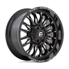 Set 4 20" Fuel D795 Arc 20x10 8x170 -18mm Gloss Black Milled Wheels Lifted Rims