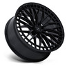 Set 4 22" Niche NC288 Genoa 22x10 6x135 30mm Gloss Black Wheels Truck SUV Rims