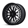24" Niche NC288 Genoa 24x10 6x5.5 (6x139.7) 20mm Gloss Black Wheel Truck SUV Rim Premium Luxury