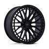 24" Niche NC288 Genoa 24x10 6x135 30mm Gloss Black Wheel Truck SUV Luxury Rim