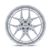 20" Niche NC286 Riviera 20x11 5x120 43mm Gloss Silver Brushed Face Car SUV Wheel Premium Luxury Rim