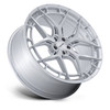 Set 4 20" Niche NC286 Riviera 20x11 5x120 43mm Gloss Silver Brushed Face Wheels Premium Luxury Car SUV Rims