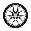 22" Niche NC286 Riviera 22x9 5x112 20mm Gloss Black Machined Face Car SUV Wheel Premium Luxury Rim