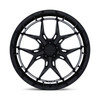 Set 4 20" Niche NC286 Riviera 20x11 5x115 20mm Gloss Black Luxury Car SUV Wheels Premium Rims