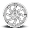 Set 4 20" Fuel D746 Lockdown 20x9 8x180 1mm Chrome Wheels For Chevy GMC Rims