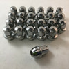 Set 24 14mm x 1.5 Chrome Solid Replacement Lug Nuts Fit Ford F150 Expedition