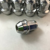 Set 24 14mm x 1.5 Chrome Solid Replacement Lug Nuts Fit Ford F150 Expedition