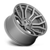 Set 4 Fuel  D713 Rage Platinum 24x12 8x180 Brushed Gun Metal Wheels 24" -44