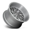Set 4 20" Fuel  D715 Triton Platinum 20x12 8x6.5 Brushed Gunmetal Wheels -43mm