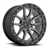 Set 4 Fuel  D680 Rebel 20x9 5x5 Matte Gun Metal Black Bead Ring Wheels 20" 20mm
