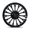24" Dolce Luxury Roma 24x9 5x112 5x4.5 35mm Gloss Black Sedan Coupe SUV Wheel