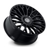 Set 4 24" Dolce Luxury Roma 24x9 5x112 5x4.5 35mm Black Sedan Coupe SUV Wheels