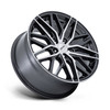 Set 4 20" Petrol Pe004 P3E 20x8.5 5x112 40mm Gunmetal Brusehd-Mach Face Wheels