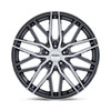19" Petrol Pe004 P3E 19x8.5 5x4.5 40mm Gloss Gunmetal Brushed-Mach Face Wheel