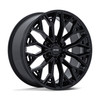 20" Petrol PE006 P5E 20x9.5 6x5.5 25mm Wheel Gloss Black Truck SUV Rim