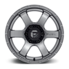 Set 4 Fuel D767 Rush 20x9 6x135 Matte Gun Metal Wheels 20" 1mm Rims