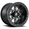 Set 4 Fuel UTV D928 Maverick Beadlock 15x8 4x137 Matte Black Wheels 15" 0mm Rims