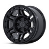 Set 4 20" Black Rhino Hard Alloys BR039 Vanguard 20x9 5x130 15mm Black Wheels