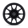 Set 4 17" Black Rhino Hard Alloys BR038 Ronin 17x8.5 6x4.5 25mm Matte Black Rims Offroad Wheels