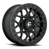 Set 4 Fuel UTV D916 Tech Beadlock 15x7 4x137 Matte Black Wheels 15" 38mm Rims