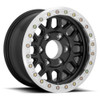 Set 4 KMC KM234 Grenade Desert Beadlock 17x8.5 6x5.5 Satin Black Wheels 17" 0mm