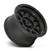 Set 4 KMC KM544 Mesa 20x9 8x170 Satin Black With Gloss Black Lip Wheels 20" 18mm