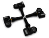 4 TPMS Fit 07/2016-12/2023 Audi A5 Tire Sensors Replacement Rubber Stem 433 MHz