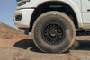 Set 4 20" KMC KM549 GRS 20x9 6x135 18mm Satin Black Wheels Offroad Truck SUV Rims