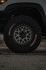 Set 4 18" KMC KM549 Grs 18x9 6x5.5 Machined Satin Black Lip Offroad Wheels -12mm