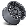Set 4 17" KMC KM556 Crux 17x8.5 6x135 0mm Gloss Gunmetal Offroad Truck SUV Rims Wheels