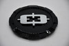 Vision Gloss Black Wheel Center Cap Hub Cap C402GB-8165V-EC 4.875" End Cap - Logo Plate Only