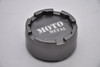 Moto Metal Satin Gray Wheel Center Cap Hub Cap MO983CAPB3-SG 5.25" MO983 Snap In 8 Lug Cap
