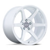Set 4 18" Motegi MR160 Battle VI 18x9.5 5x4.5 0mm Matsuri White Pearl Wheels Rims