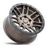 Black Rhino Arches 17x8 5x112 Bronze W/ Black Ring Wheel 17" 30mm Rim