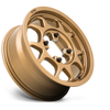 Set 4 KMC Powersports KS136 Toro 15x6 4x156 Matte Bronze Wheels 15" 38mm Rims