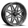Set 4 MSA Offroad M26 Vibe 14x7 4x156 Dark Tint Wheels 14" 0mm Rims