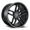 Set 4 20" Niche M194 Methos 20x10.5 5x120 Gloss Black Matte Black Wheels 35mm