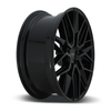 Set 4 Niche M224 Gamma 22x9 5x115 Gloss Black Wheels 22" 15mm Rims