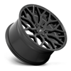 Set 4 Niche M261 Mazzanti 22x10 5x120 Matte Black Wheels 22" 30mm Rims