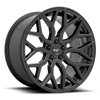 Set 4 Niche M261 Mazzanti 22x10 5x120 Matte Black Wheels 22" 30mm Rims