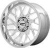 Set 4 Moto Metal MO805 20x10 5x5 Chrome Wheels 20" -18mm For Jeep Truck Rims