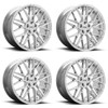 Set 4 Niche M249 Gamma 20x9 5x115 Chrome Wheels 20" 18mm Rims
