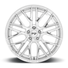 Set 4 Niche M249 Gamma 18x8 5x120 Chrome Wheels 18" 40mm Rims