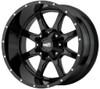 Set 4 Moto Metal MO970 20x9 5x5 5x5.5 Gloss Black Milled Lip Wheels 20" 0mm Rims